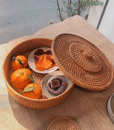 Copy of Mẫu Giỏ Tre Đựng Trứng, Đựng Quà, Trang Trí Đẹp